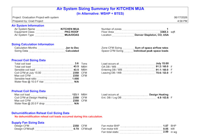 do hvac load calculation and system design using carrier hap